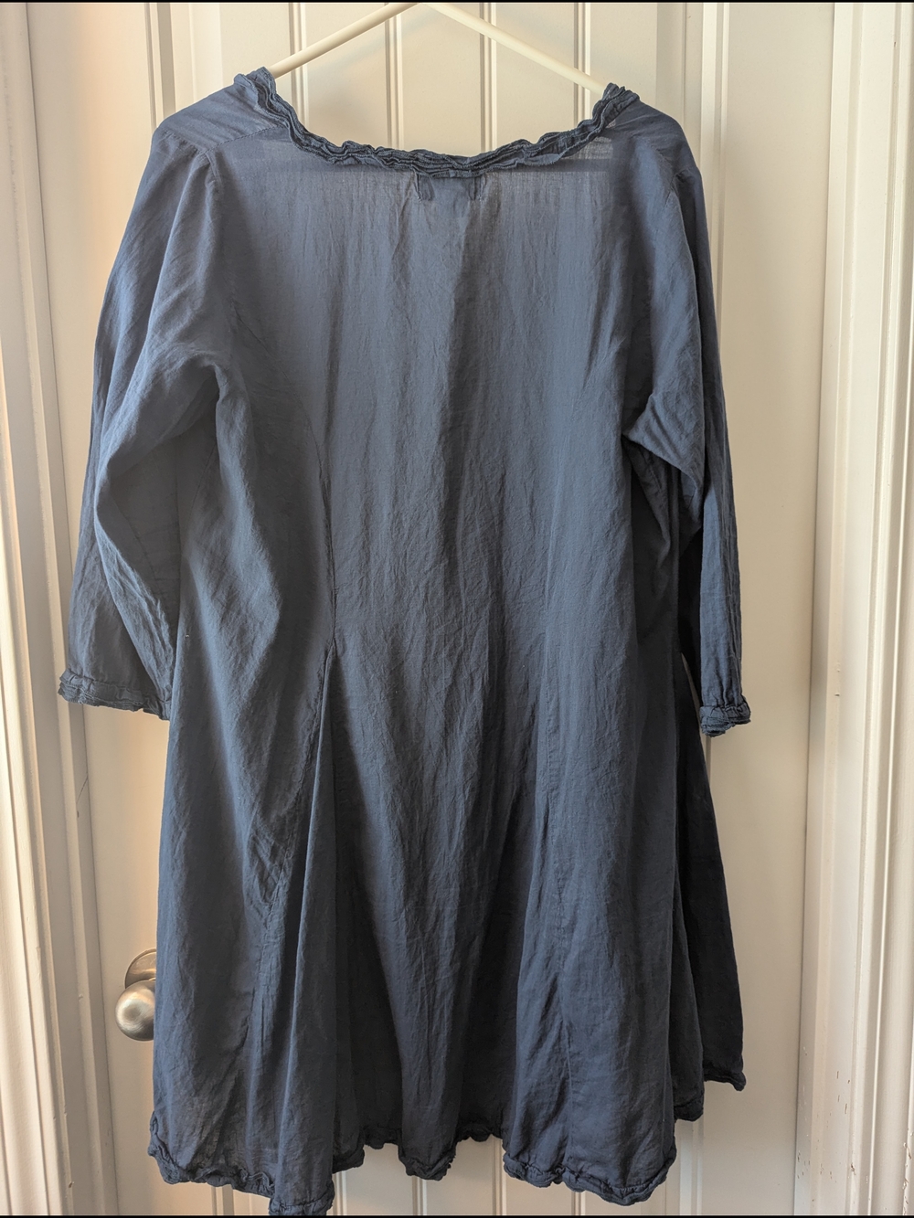 Dolma Lightweight Ruffled Open Cardigan - Picture 2 of 3